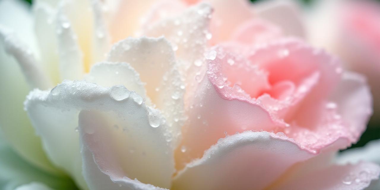 Floral arrangement detail background